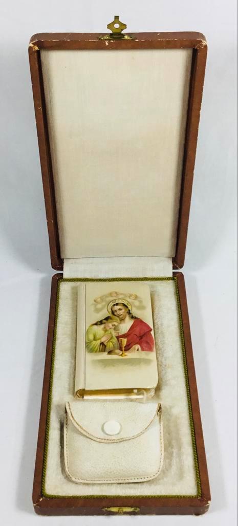 Zielebalsem Antiek religieus christelijk boekje 1922 in box, Antiek en Kunst, Antiek | Religieuze voorwerpen, Ophalen of Verzenden