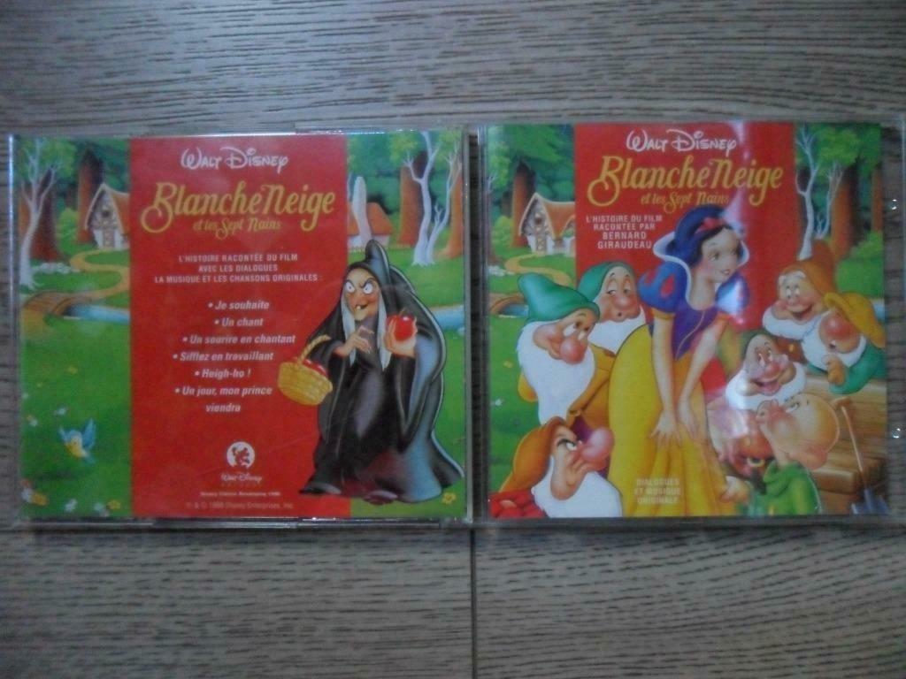 Bernard Giraudeau ‎– Blanche Neige Et Les 7 Nains, CD & DVD, CD | Enfants & Jeunesse, Utilisé, Autres types, Enlèvement ou Envoi