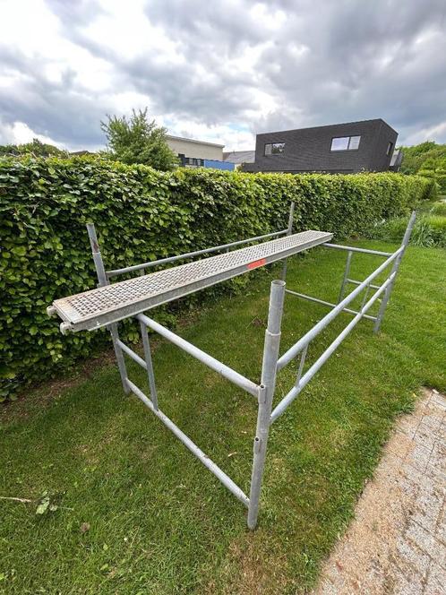 Stelling, Doe-het-zelf en Bouw, Steigers, Gebruikt, Gevelsteiger, 2 tot 5 meter, Ophalen