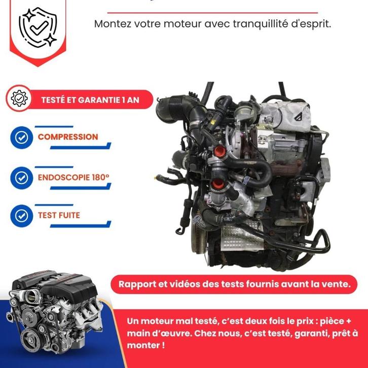 Complete motor vw golf vi/scirocco/new beetle, Auto-onderdelen, Motor en Toebehoren, Volkswagen, Nieuw, Ophalen of Verzenden