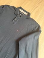 Polo Tommy Hilfiger longue manche 3XL - bleu marine, Blauw, Tommy Hilfiger, Overige maten, Ophalen of Verzenden