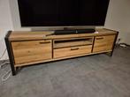 TV Meubel Henders & Hazel, Ophalen, Eikenhout, Zo goed als nieuw, 200 cm of meer