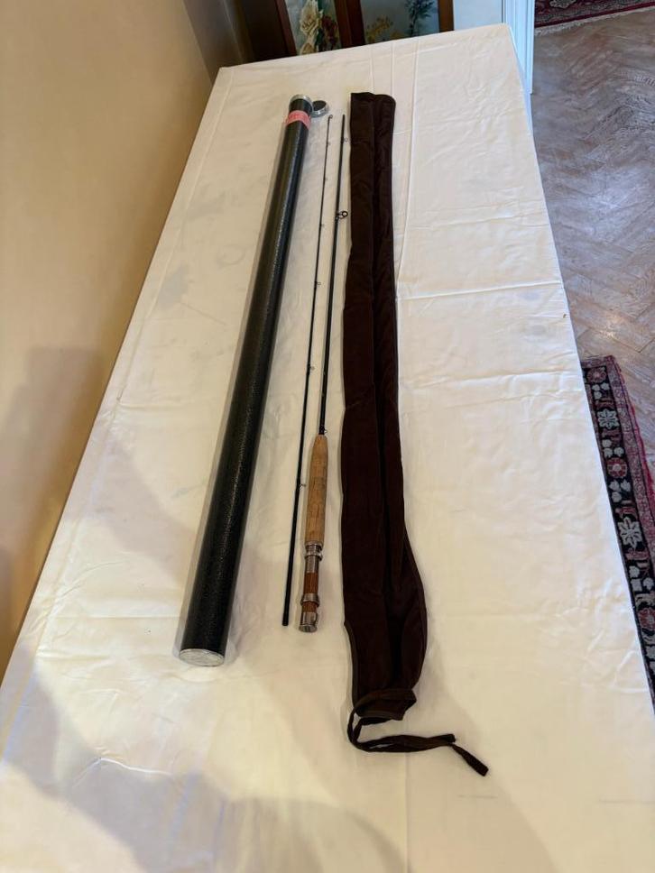 2Canne à mouche, Hardy graphite fly (8 pieds 1/2/259cm), Watersport en Boten, Hengelsport | Algemeen, Ophalen of Verzenden