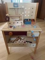 KID’S HUB Etabli en bois + accessoires, Ophalen, Zo goed als nieuw