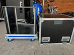 Flightcase stolp 11HE  19"rack, Flightcase, Ophalen of Verzenden, Zo goed als nieuw