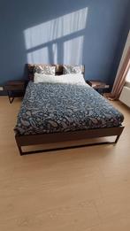 bedframe 160*200 + 2 nachtkastjes, Maison & Meubles, Chambre à coucher | Chambres à coucher complètes, Enlèvement, Utilisé