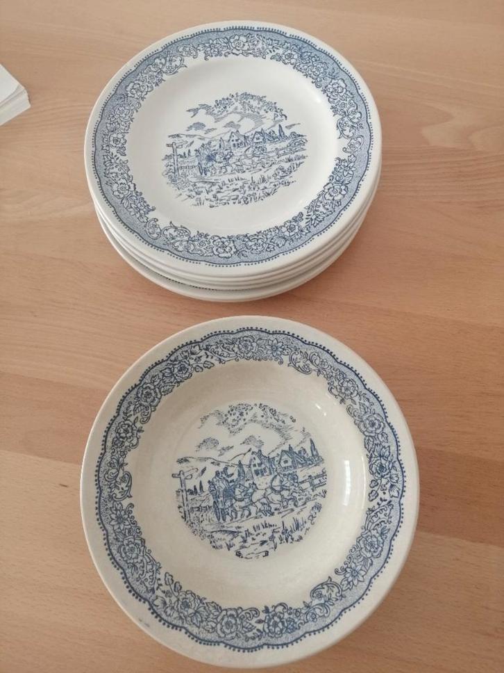 Assiettes, Maison & Meubles, Cuisine | Vaisselle, Utilisé, Assiettes(s), Enlèvement