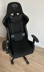 Coole zwarte gamestoel, Ophalen, Zo goed als nieuw, Zwart, Bureaustoel