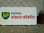 Origineel emaille bord van BP - Energol -Visco Static., Verzamelen, Gebruikt, Ophalen