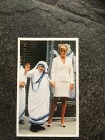 foto moeder Teresa en prinses Diana, Ophalen of Verzenden