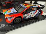 1/18 Hyundai WRC Thierry Neuville 2024 World Champion signé, Hobby en Vrije tijd, Ophalen of Verzenden, Zo goed als nieuw