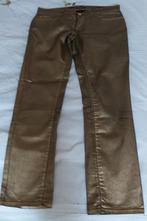 Stretch Metalic broek Zara large., Kleding | Dames, Broeken en Pantalons, Zara, Lang, Maat 42/44 (L), Ophalen of Verzenden