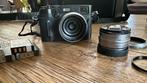 Fujifilm X100T Zwart + Wide Conversion Lens (9700 pieken), Ophalen of Verzenden, Compact, Zo goed als nieuw, Fuji