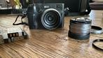 Fujifilm X100T Zwart + Wide Conversion Lens (9700 pieken), Comme neuf, Compact, Enlèvement ou Envoi, Fuji