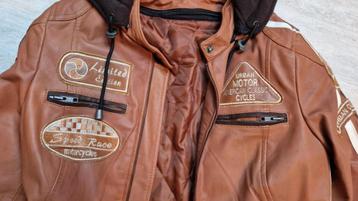 motorjas leder NIEUW beschikbaar voor biedingen