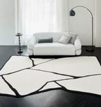 LoireDesign Luxe Modern Vloerkleed – zwart/wit 120x160cm, 100 tot 150 cm, Ophalen of Verzenden, 150 tot 200 cm, Nieuw
