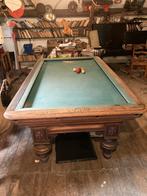 Oude biljart tafel / pool tafel, Sport en Fitness, Biljarten en Poolen, Ophalen, Gebruikt