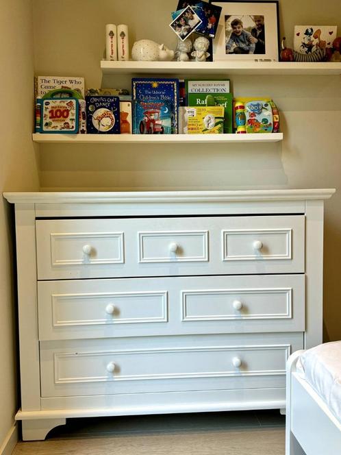 Bopita Ladekast met 3 lades Charlotte Wit, Kinderen en Baby's, Kinderkamer | Commodes en Kasten, Gebruikt, Commode, 90 tot 105 cm
