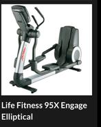 Crosstrainer Lifefitness 95x (Gebruikt), Ophalen, Zo goed als nieuw