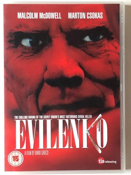 Evilenko (Malcom McDowell) horreur bizarre NOUVEAU, CD & DVD, DVD | Horreur, Comme neuf, Slasher, À partir de 12 ans, Enlèvement ou Envoi