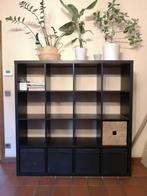 IKEA KALLAX kast 16 vakken met mandjes (nieuwprijs €149), Ophalen, 100 tot 150 cm, 100 tot 150 cm, Zo goed als nieuw