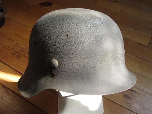 M42 ww2 helm, Verzamelen, Militaria | Tweede Wereldoorlog, Overige soorten, Verzenden