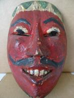Vintage masker Indonesië Masker Wayang Topeng masker 1940, Antiek en Kunst, Ophalen of Verzenden