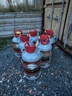 Gasflessen 6 stuks, Ophalen, Zo goed als nieuw