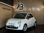 Fiat 500 1.2i Sport (bj 2009), Auto's, Fiat, Gebruikt, 4 cilinders, Wit, Bedrijf