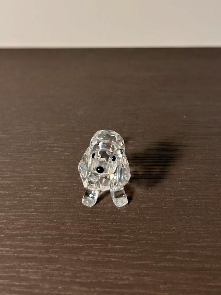 Swarovski: schattig hondje, Verzamelen, Beelden en Beeldjes, Zo goed als nieuw, Dier, Ophalen of Verzenden