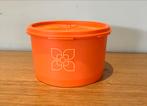 Boite de rangement pot vintage Tupperware orange, Antiquités & Art, Enlèvement