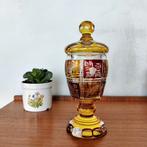 Bonbonnière tchèque bohémienne de 19 cm de haut, Antiquités & Art, Antiquités | Vases, Enlèvement ou Envoi