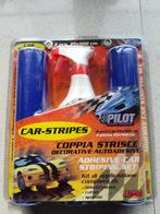 Adhesive car striping set (bleu) - 2 pièces de 25 x 500 cm, Autos : Divers, Autocollants de voiture, Enlèvement ou Envoi