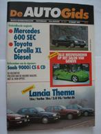 AutoGids 351 Mercedes 600 SEC W140 Lancia Thema Saab 9000, Verzenden, Zo goed als nieuw, Algemeen