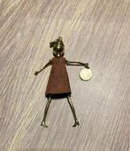 Schattige vintage hanger os sluitelhanger jaren 60-70, Verzamelen, Ophalen of Verzenden, Zo goed als nieuw