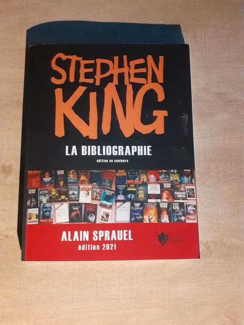 Stephen King "la bibliographie"Grand format tout en couleurs, Livres, Science-fiction, Comme neuf, Enlèvement ou Envoi