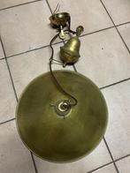 Lustre industriel en cuivre avec lampe murale, Enlèvement ou Envoi, Cuivre