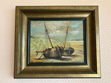 schilderij boot beschikbaar voor biedingen