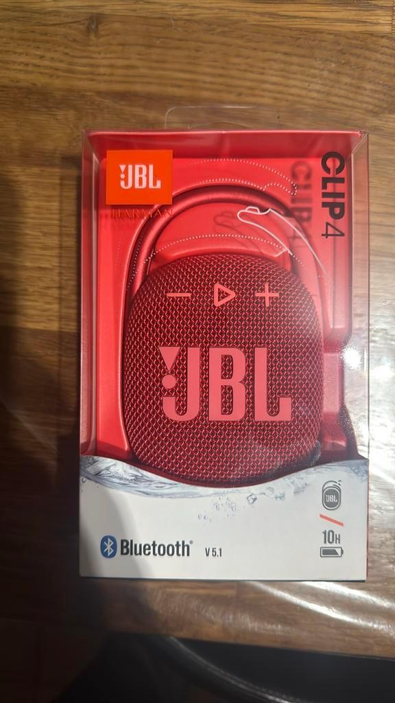 JBL Clip 4 nieuw in blister, Audio, Tv en Foto, Luidsprekerboxen, Nieuw, Overige typen, Minder dan 60 watt, JBL, Ophalen