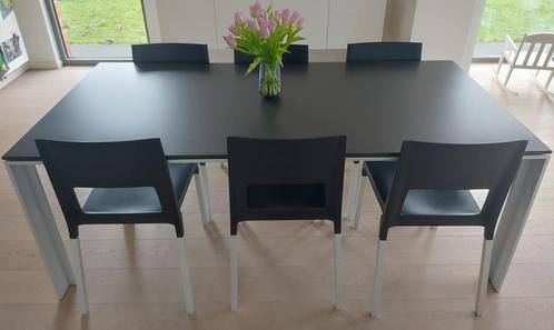 Eetkamertafel, Huis en Inrichting, Tafels | Eettafels, Gebruikt, 50 tot 100 cm, 150 tot 200 cm, Vijf personen of meer, Rechthoekig