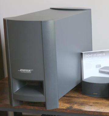 Bose 3.2.1 GS Series III, Autres marques, Système 3.1, Comme neuf, Enlèvement