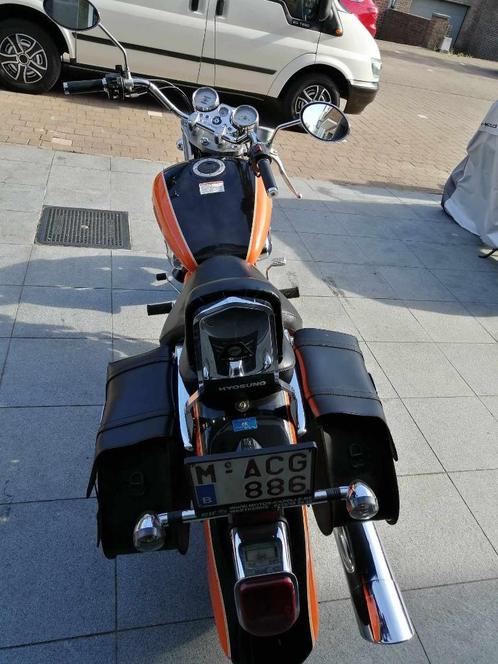te koop Hyosung 125cc, Motoren, Motoren | Hyosung, Particulier, Chopper, 11 kW of minder, 2 cilinders, Ophalen