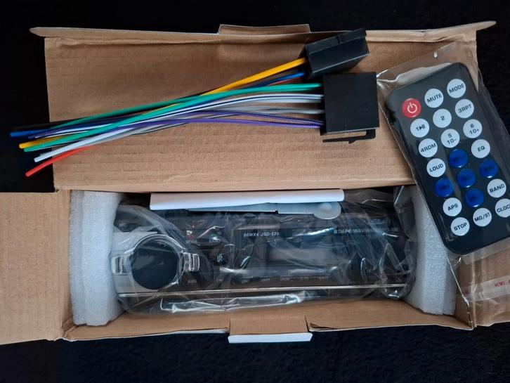 Autoradio Bluetooth, USB, Aux, SD carte 100% neuf !!!, Auto diversen, Autoradio's, Nieuw, Ophalen