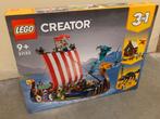 Nieuw: LEGO Creator Vikingschip en de Midgaardslang - 31132, Ensemble complet, Enlèvement, Lego, Neuf