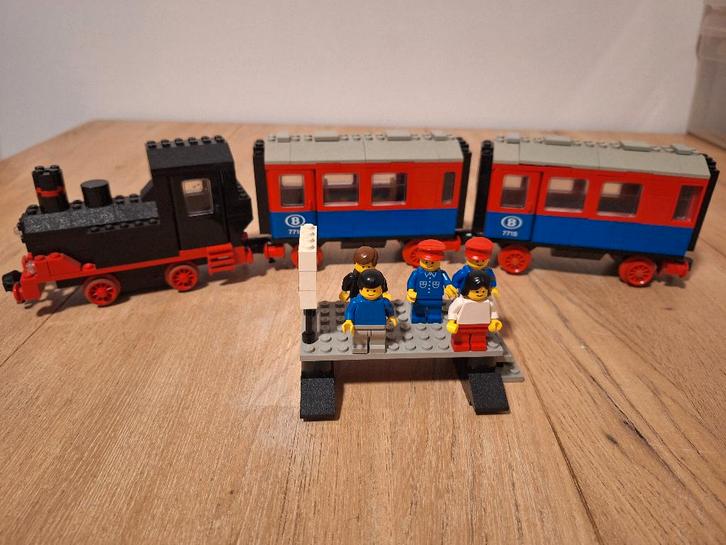 LEGO 7715 - Push-Along Passenger Steam Train, Kinderen en Baby's, Speelgoed | Duplo en Lego, Gebruikt, Lego, Complete set, Ophalen of Verzenden