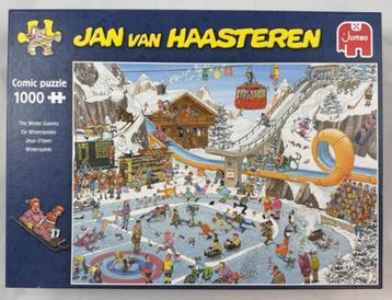 Jan van Haasteren Puzzel 1000 st. de winterspelen compleet beschikbaar voor biedingen