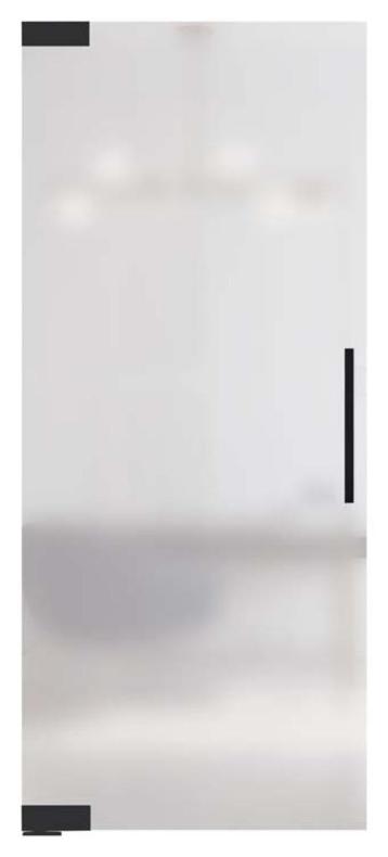 Pivoterende glazen binnendeur  verzoet NIEUW! 830 x 2000 beschikbaar voor biedingen