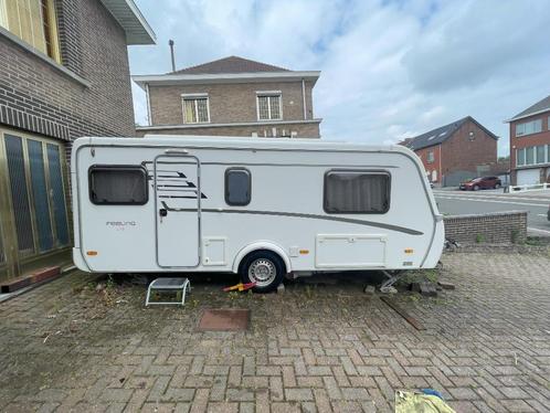 Eriba Feeling caravan uit 2014 te koop, Caravans en Kamperen, Caravans, Particulier, tot en met 4, 750 - 1000 kg, Standaardzit
