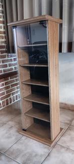 CD - DVD kastje met glazen deur, Huis en Inrichting, Ophalen, Zo goed als nieuw