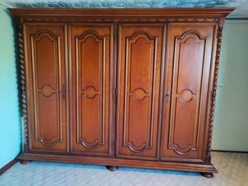 Garde robe et commode en merisier, Enlèvement